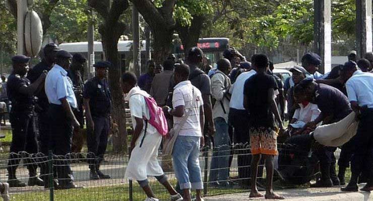 Angola Arrest Campaign