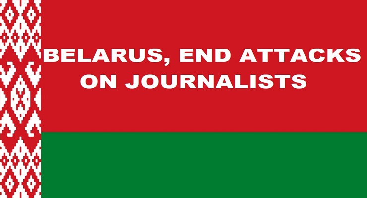 Belarus Detains At Least 16 Journalists Over Protest Coverage