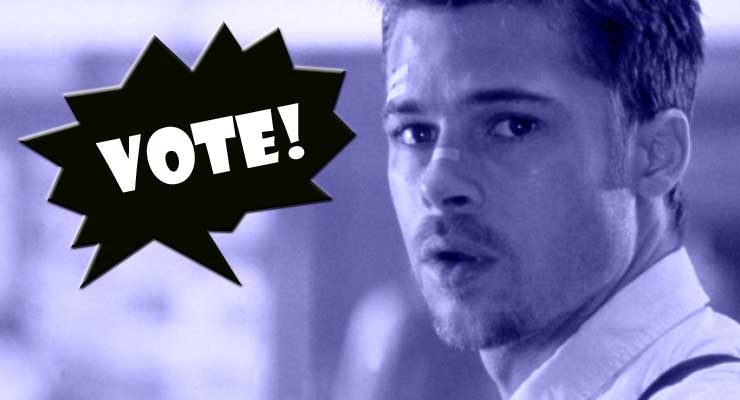 Brad Pitt's Advice For Voting