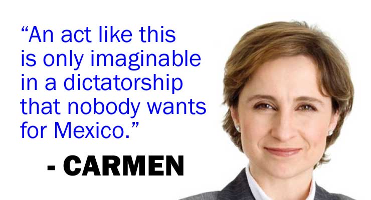 Mexican Journalist Carmen