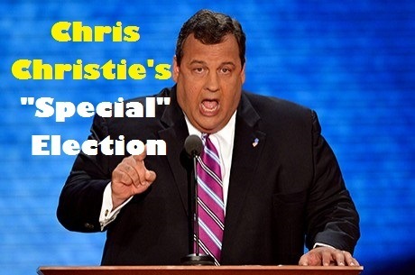 chris christie NJ Special Election Challenged