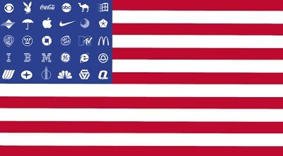 corporations american flag