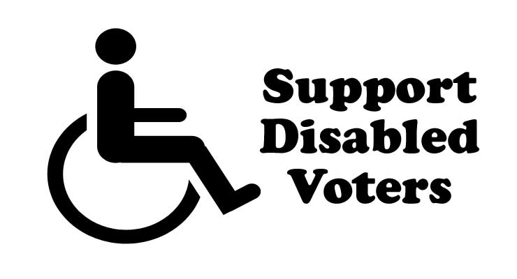 Disabled Voters Fighting
