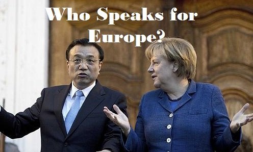 Country Called Europe divided by China