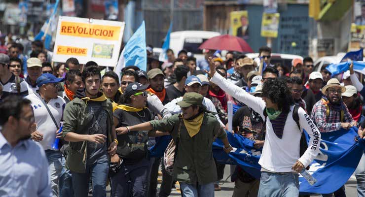 Growing Guatemalan Strike Seeks President’s Resignation