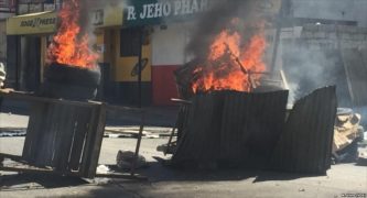 Angry Haitians Demand Regime Change