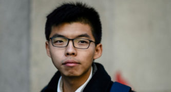 Hong Kong democracy activist Joshua Wong