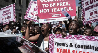 Kenyan Women Protest