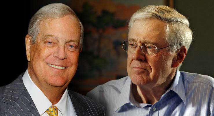 Koch Brothers Use Wallet