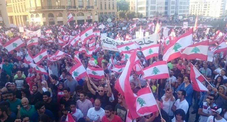 Lebanon You Stink Protests