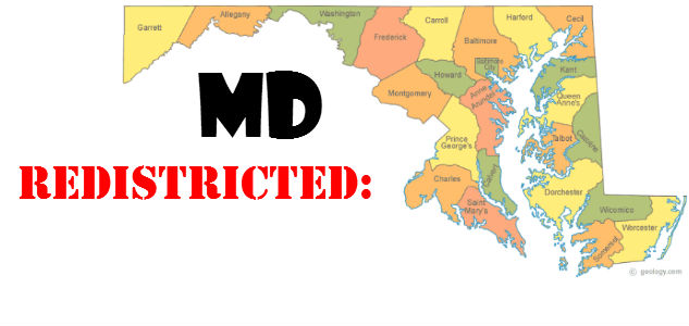 maryland county map independent redistricting
