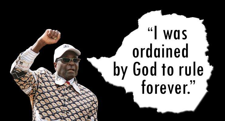 Mugabe v Mandela article