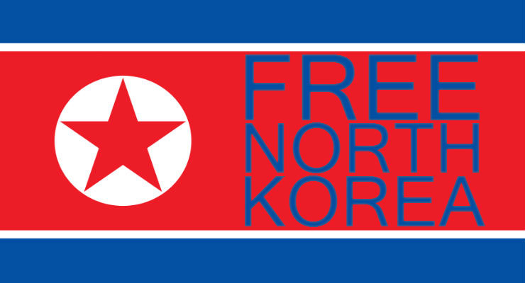 Satirical North Korean political art