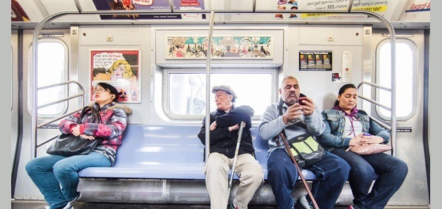 nyc Over 50 Voters elderly subway