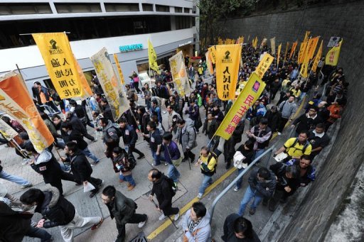 Hong Kong's China appointed leader mainland policies