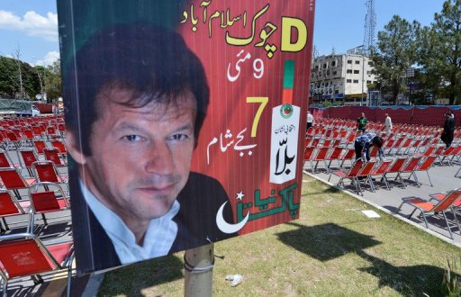 Cricket player is political powerhouse Imran Khan