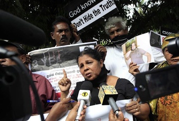 post-war Sri Lanka human rights catastrophe