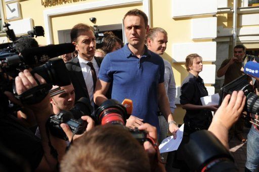Alexei Navalny dissident running for Moscow mayor
