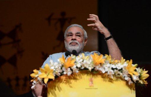 Conservative Hindu nationalists debate Modi for PM candidate