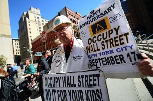 Occupy's 2nd anniversary protests brings activists to streets