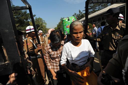 mass Burma political prisoners release arrested