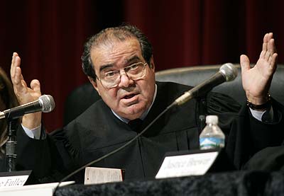 Justice Scalia's Entitlement Comment