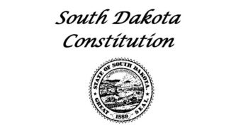 alter South Dakota constitution
