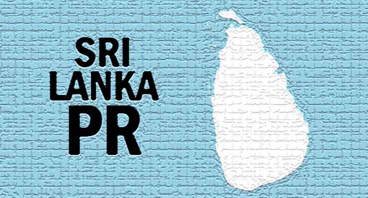 Map Sri Lanka Proportional Representation 