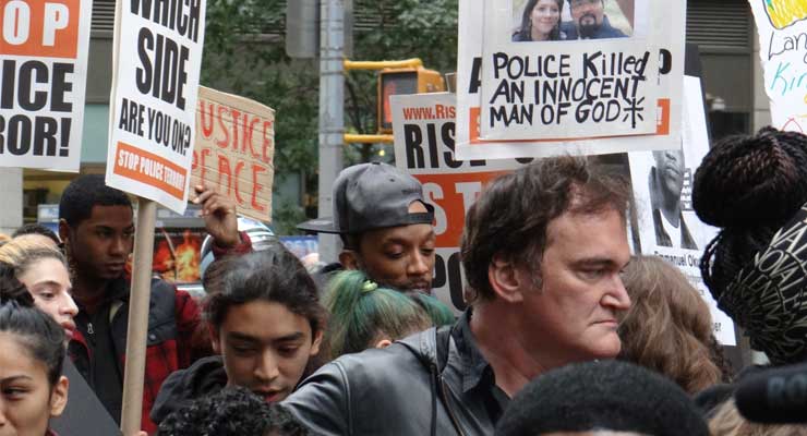 NYPD Union President Quentin Tarantino