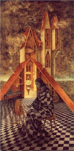 Alchemy or the Useless Science by Remedios Varo - 1958