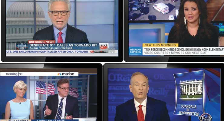 Cable News Reliance on TV