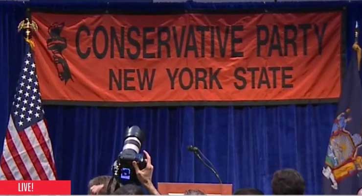 New York Conservative Party in 2016 Vote