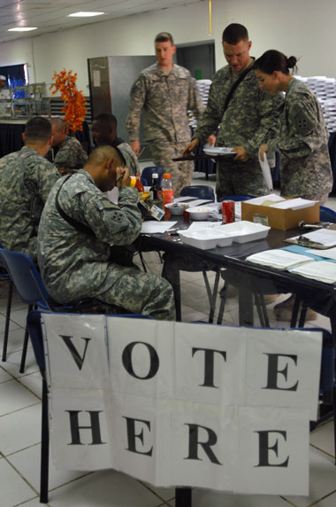 Blockchain Technology For Military Voters
