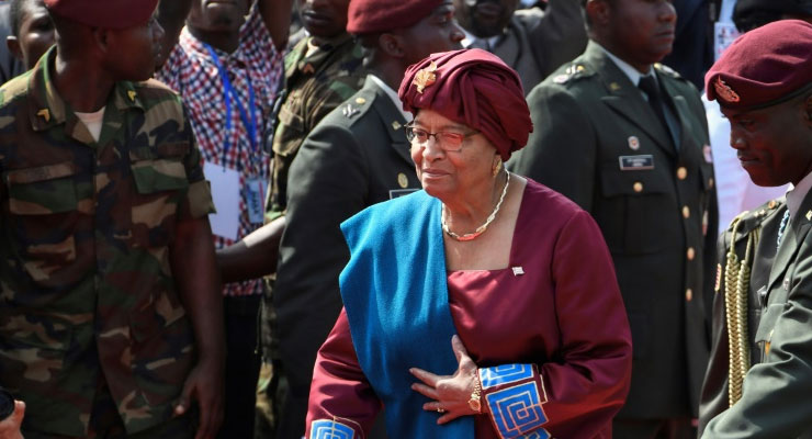 Liberia's Ellen Johnson Sirleaf