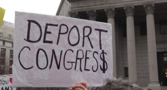 NYC March Against Deportation of Immigrants