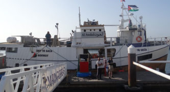 The Freedom Flotilla in Cascais, Portugal