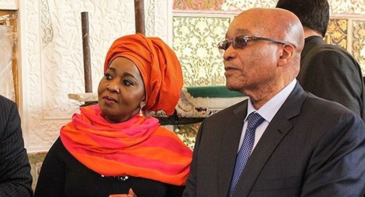 South Africa's Jacob Zuma out