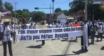Haiti Journalists Demand Justice for Murdered Colleague