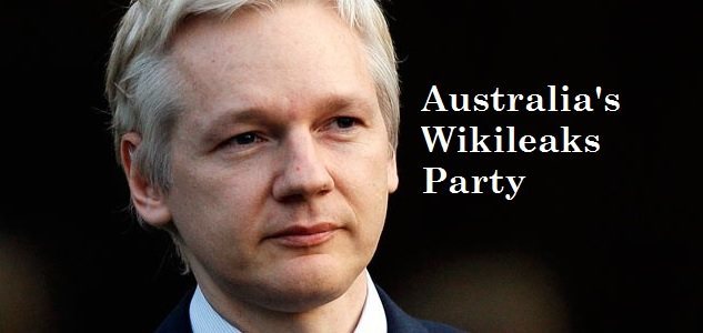 Julian Assange Wikileaks Party Australia