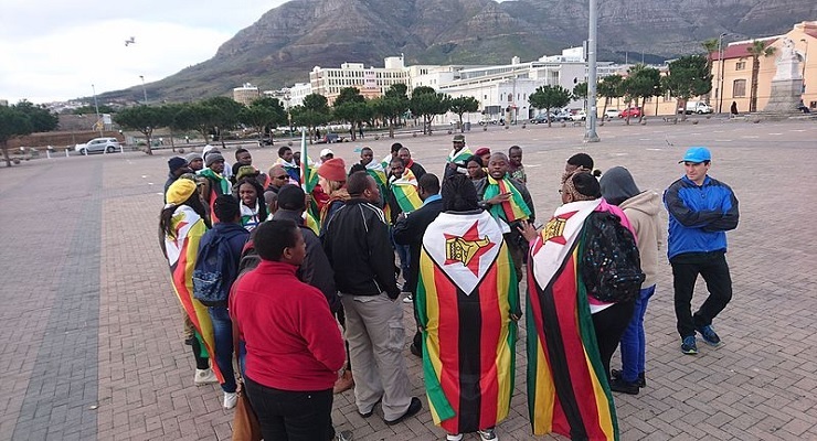 Protesters' Fueling Zimbabwe Crisis